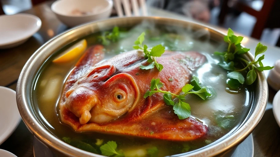 Món lẩu cá đuối tại Long Hải