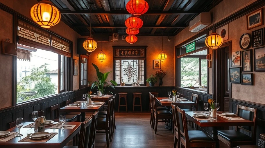 Nhà hàng ẩm thực truyền thống ở Hạ Long