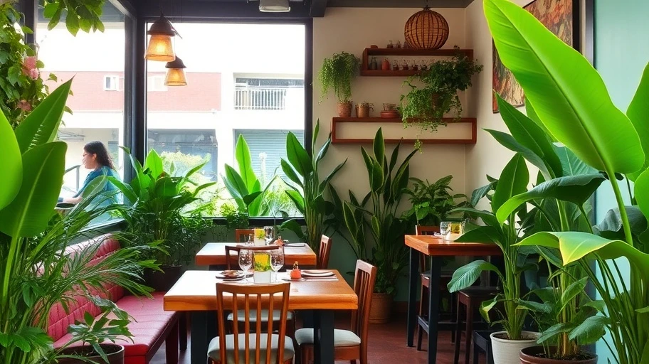 Nhà hàng chay Hoa Đăng nổi bật tại Quận 1