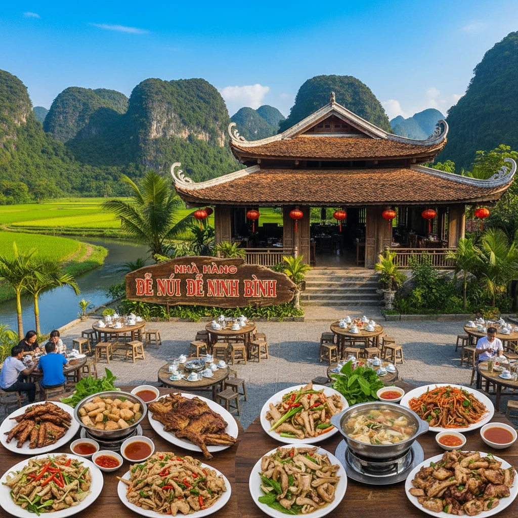 Nhà hàng dê ngon tại Ninh Bình