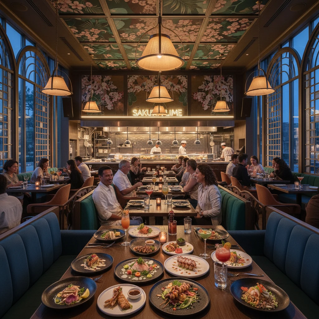 Nhà hàng fusion quốc tế kết hợp ẩm thực Nhật - Peru.