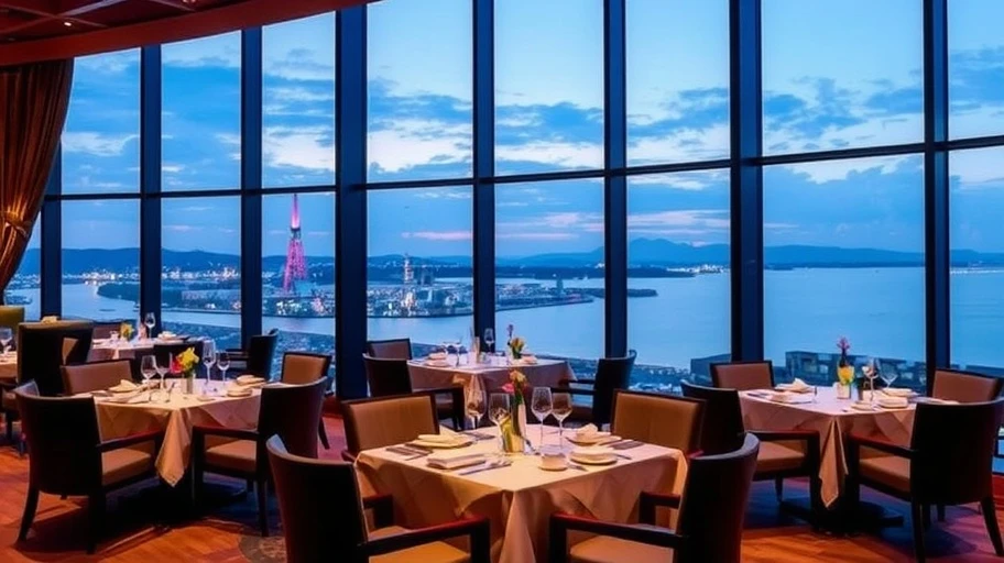 Nhà hàng view đẹp sang trọng tại Sài Gòn