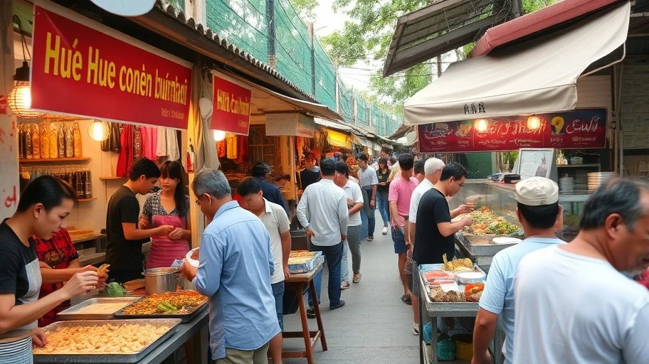 Những quán ăn hàng đầu tại Huế và Hội An với hương vị cổ truyền.