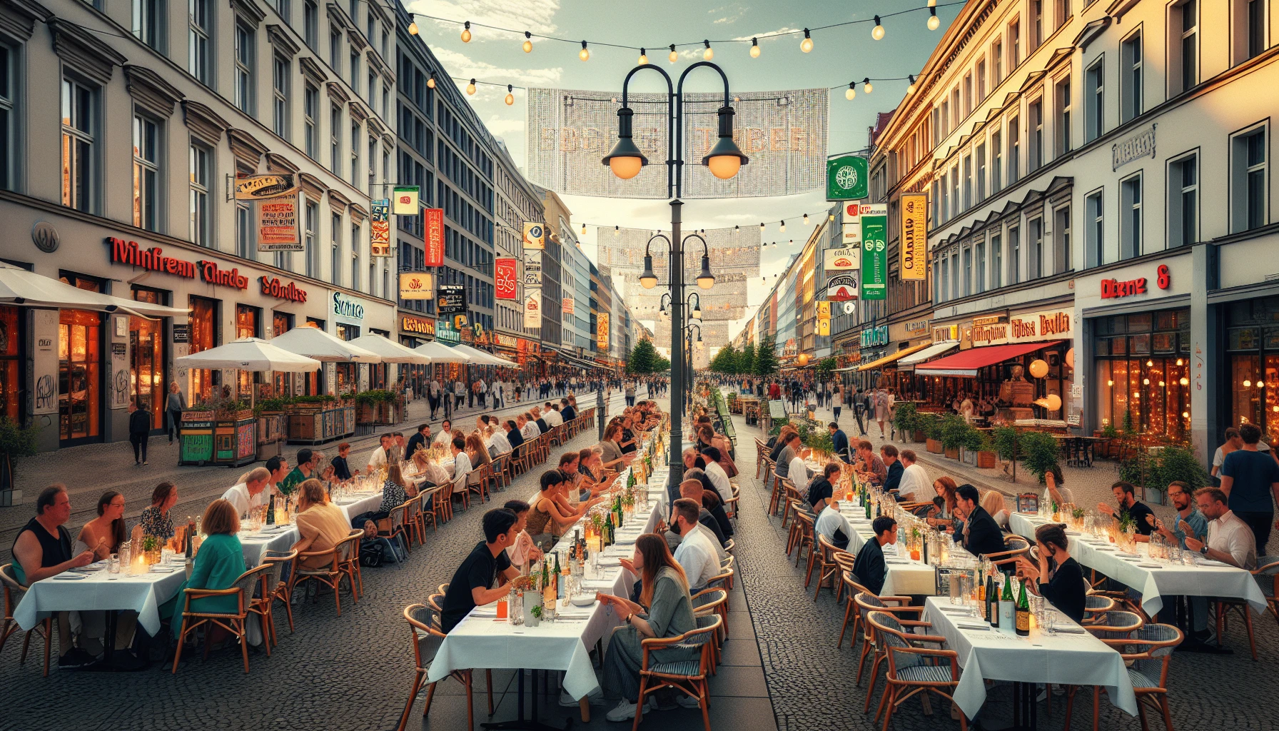 Những quán ăn nổi tiếng trên Frankfurter Allee.