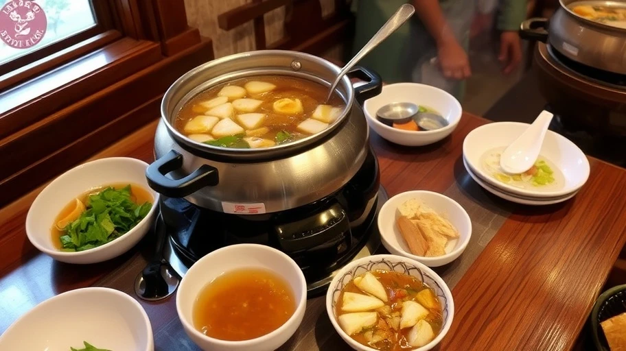 Nồi lẩu hấp dẫn tại Lẩu Đức Trọc Linh Đàm