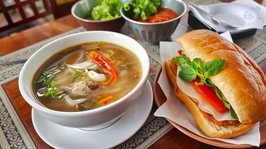 Phở và Bánh Mì, món ăn nổi tiếng của Việt Nam