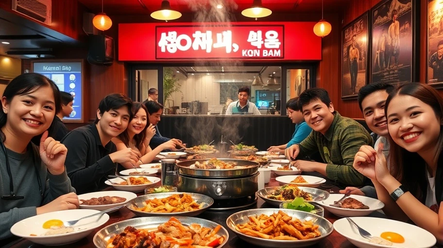 Quán ăn Hàn Quốc nổi tiếng tại Hà Nội