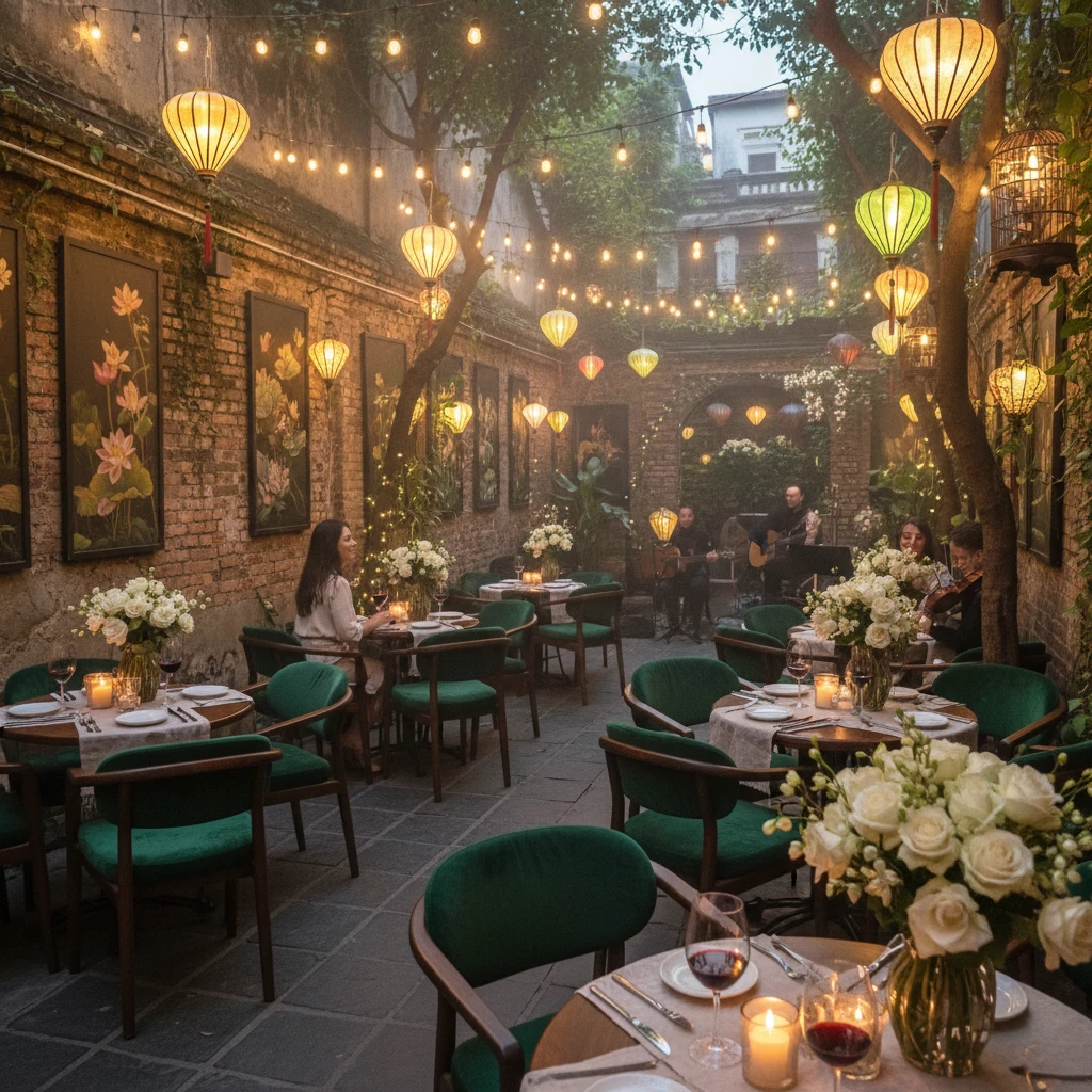 Quán ăn lãng mạn tại Hà Nội cho các cặp đôi
