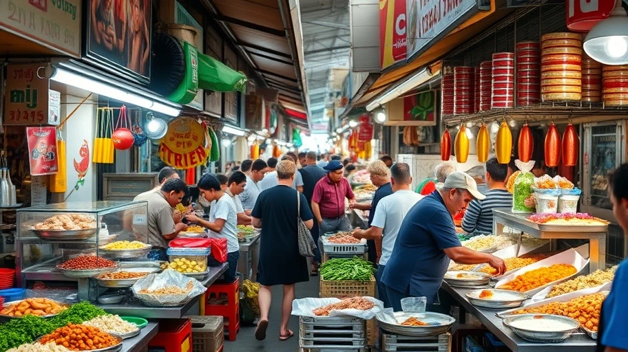 Quán ăn nổi tiếng tại Hồ Chí Minh với đa dạng món ngon.