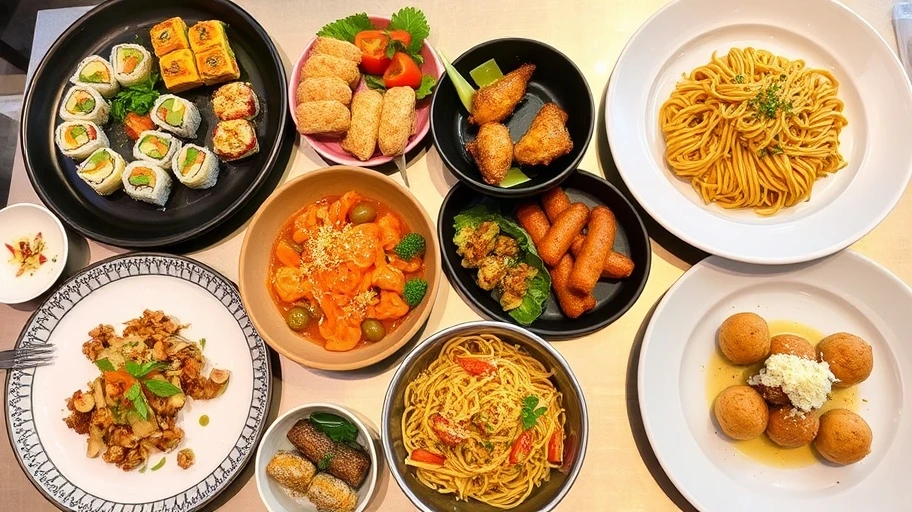 Quán ăn quốc tế ở Quận 3 Sài Gòn.
