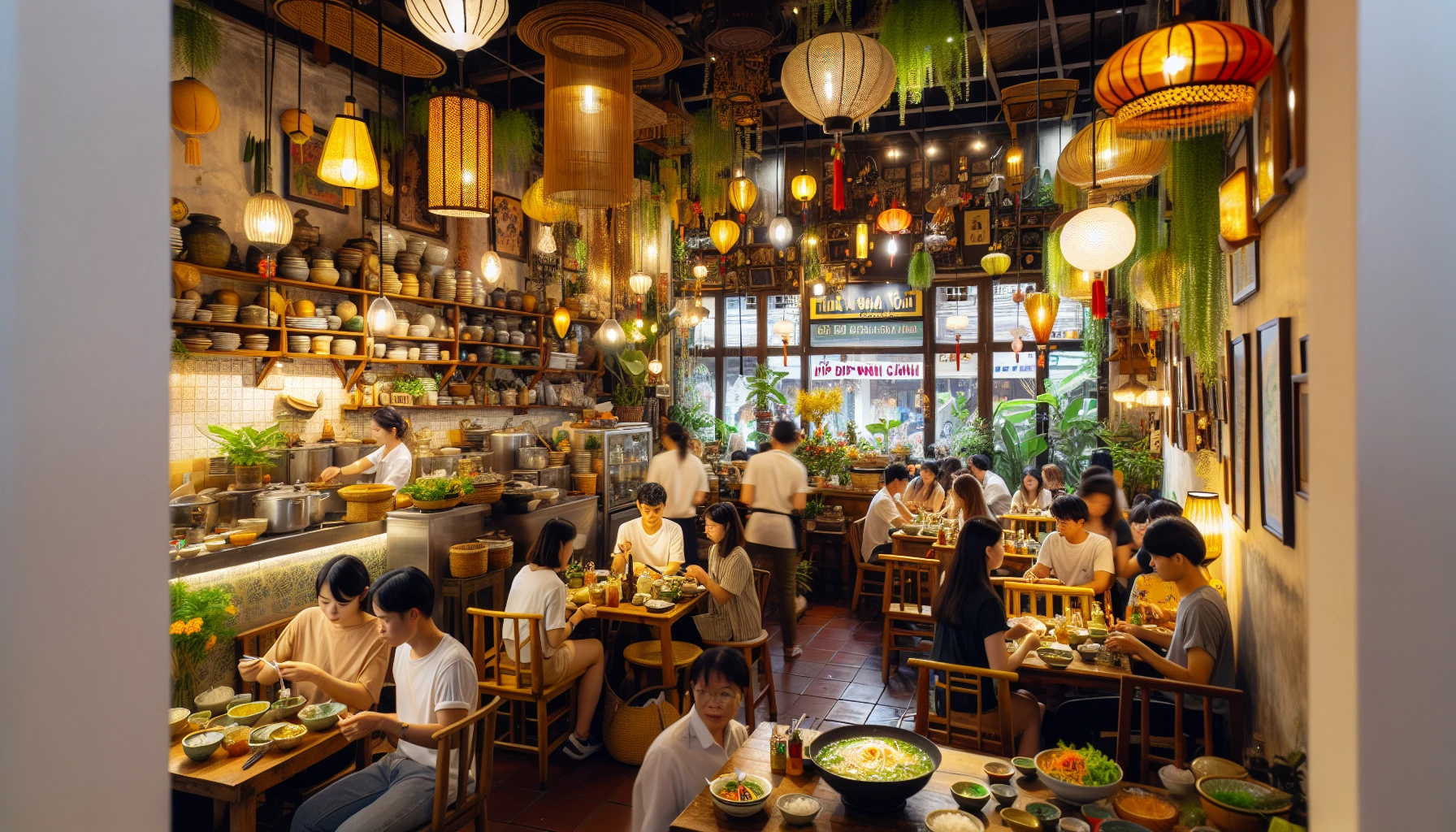 Quán chay nổi bật tại Hiệp Bình Chánh.