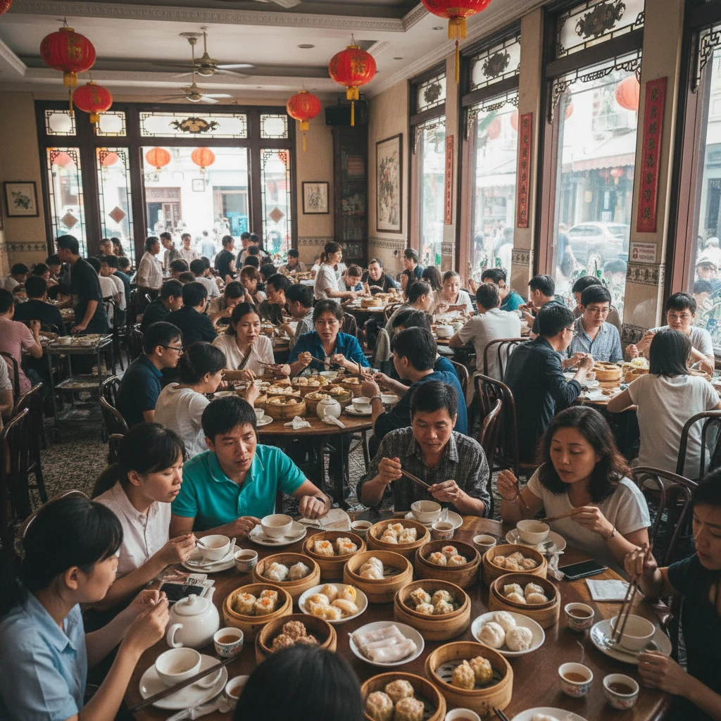 Quán dimsum Sài Gòn