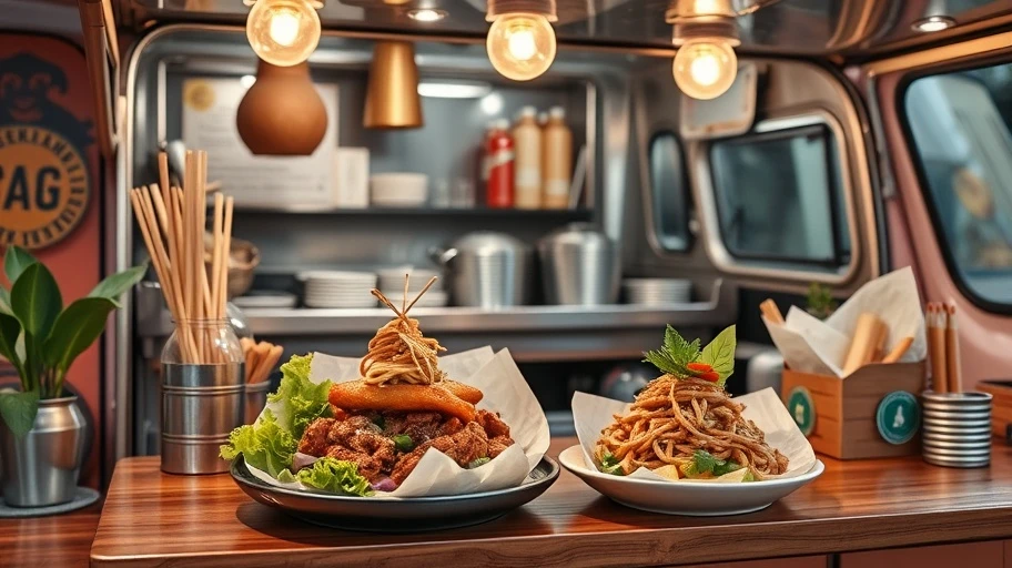 Sáng tạo và xu hướng trong ẩm thực food truck
