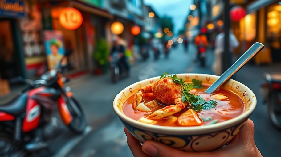 Súp cua - Đặc sản đường phố Sài Gòn.