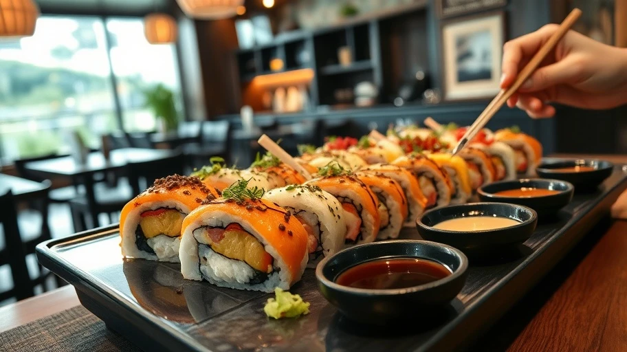 Sushi Nhật Bản nổi bật và đặc điểm