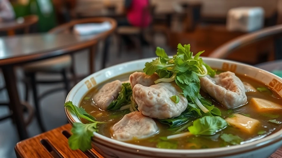 Thành phần bún giò heo truyền thống