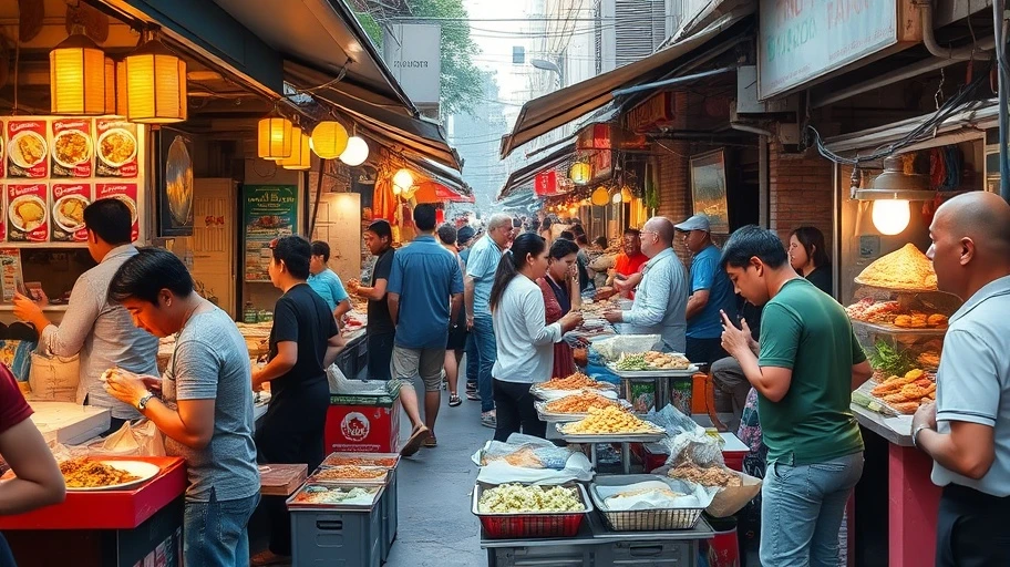 Tìm hiểu kinh doanh ẩm thực đường phố tại TP.HCM.