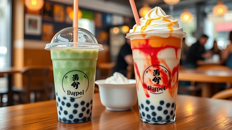 Trà sữa trân châu và sữa chua dẻo dễ làm