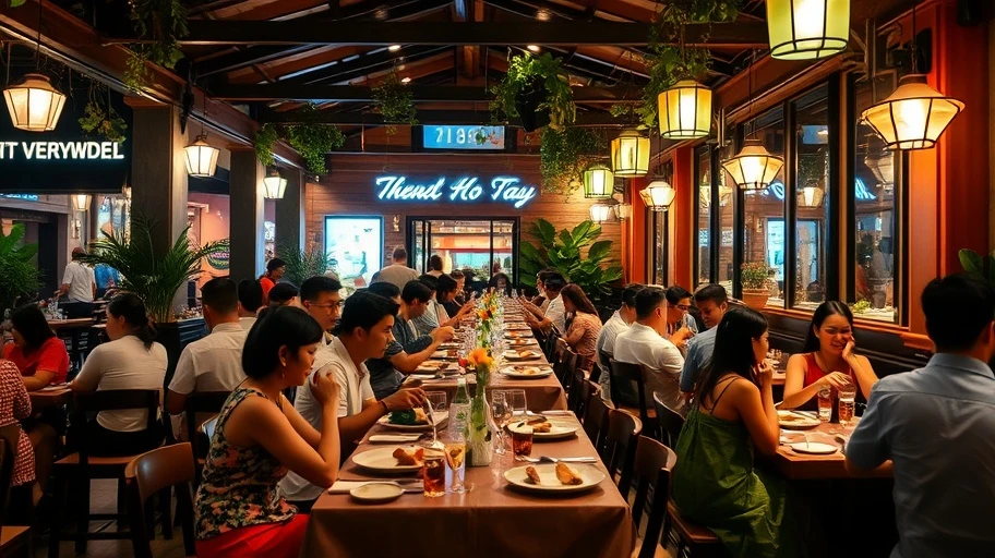 Văn hóa ẩm thực Âu ở Hồ Tây