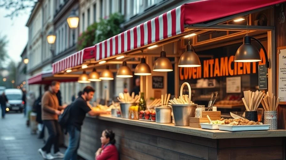 Xu hướng ẩm thực đường phố Châu Âu